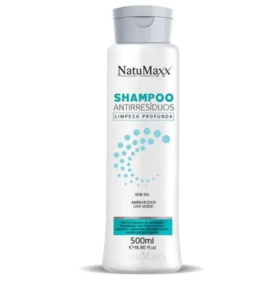 Balanced Deep Cleansing Salt Free Green Tea Treatment Shampoo 500Ml - Natumaxx 1