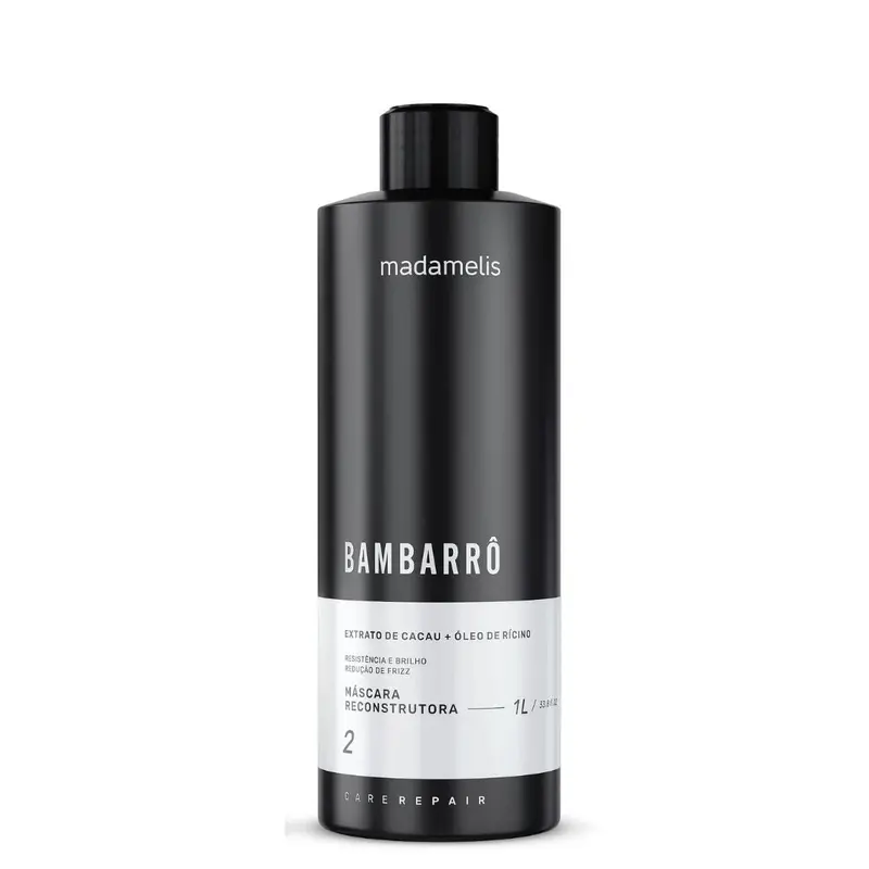 Bambarro Progressive Brush Hair Straightening Hydration Mask 1L Madamelis 1