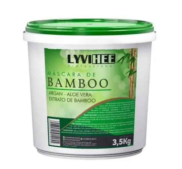 Bamboo Nourishng Nutritive Almond Argan Reconstruction Mask 3,5Kg - Lyvihee 1
