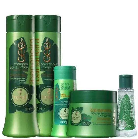 Banana Post-Chemistry Nutritive Softness Shine Treatment Kit 5 Prod. - Haskell 1