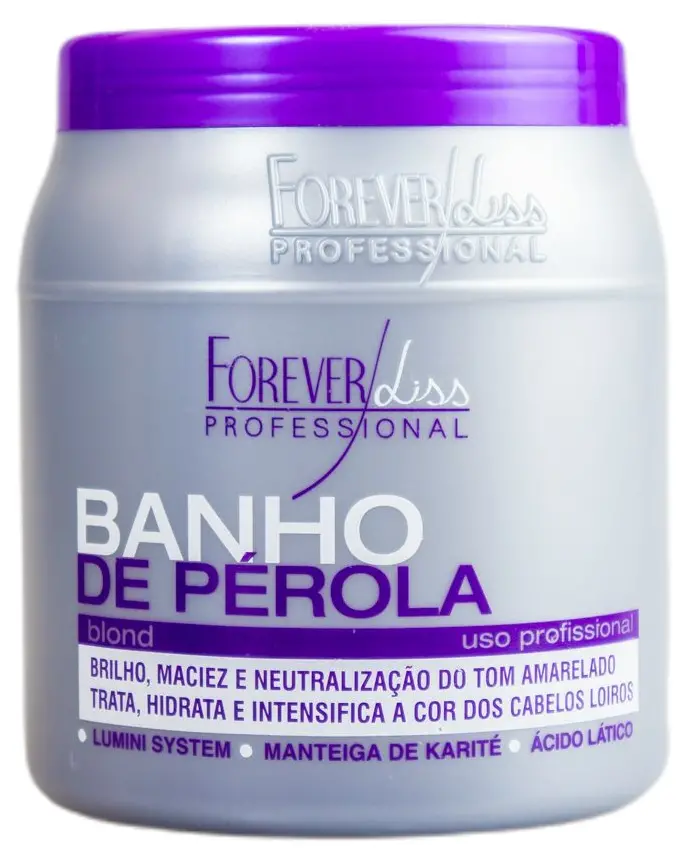 Banho De Perola Blonde Mask 1Kg - Forever Liss 1
