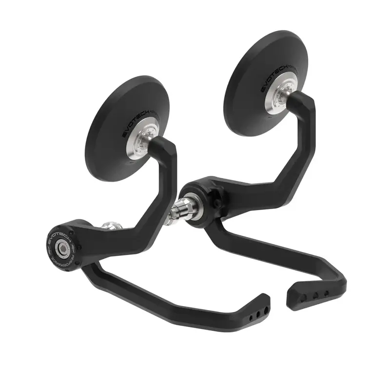 Bar End Mirrors / Brake And Clutch Protector Kit (Retro) -Evotech Performance 1