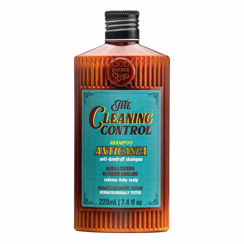 Barber Anti-Dandruff Cleansing Treatment Anti Oiliness Shampoo 220Ml - Qod 1