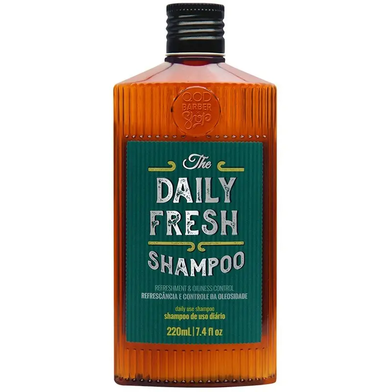 Barber The Daily Fresh Shampoo Refresh Oiliness Control Treatment 220Ml - Qod 1