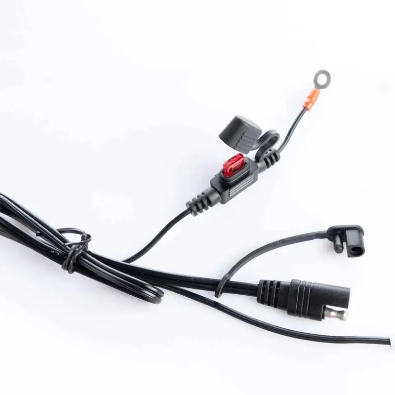 Battery (Ring Terminal) To Sae Connector (Fuse/No Fuse) - Cliff Top 1