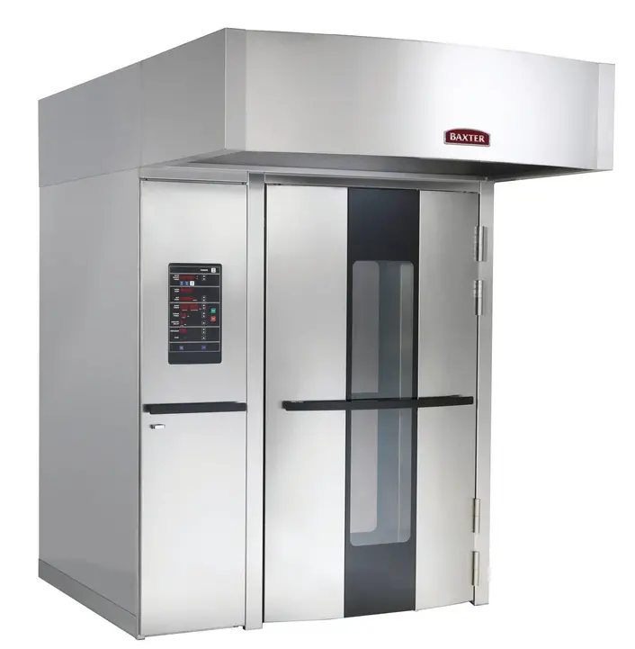 Baxter 72" Double Natural Gas Rotating Rack Oven 275,000 Btu Used For02429 1