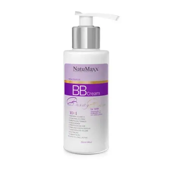 Bb Cream Beauty Balm 10 In 1 Thermal Protection Hair Finisher 250Ml - Natumaxx 1