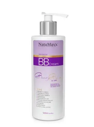 Bb Cream Beauty Balm 10 In 1 Thermal Protection Hair Finisher 500Ml - Natumaxx 1