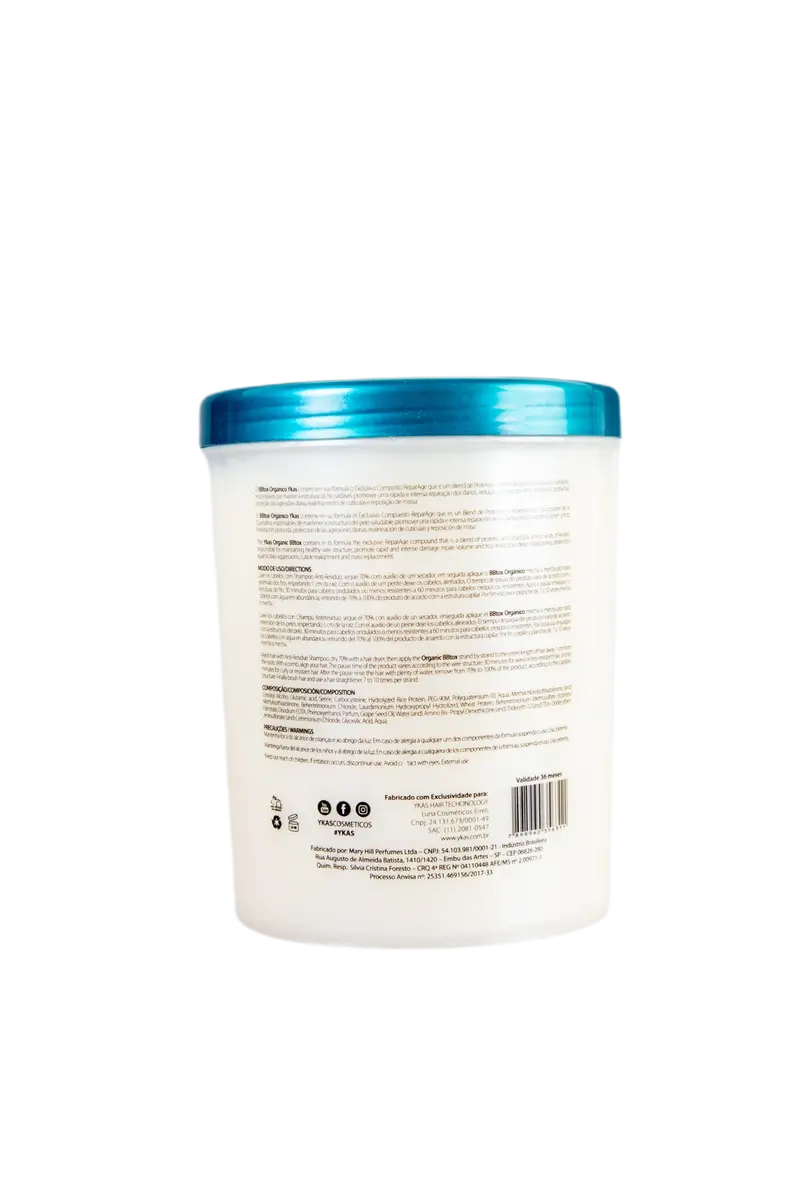 Bbtox Organic Mask Treatment 1Kg - Ykas 2