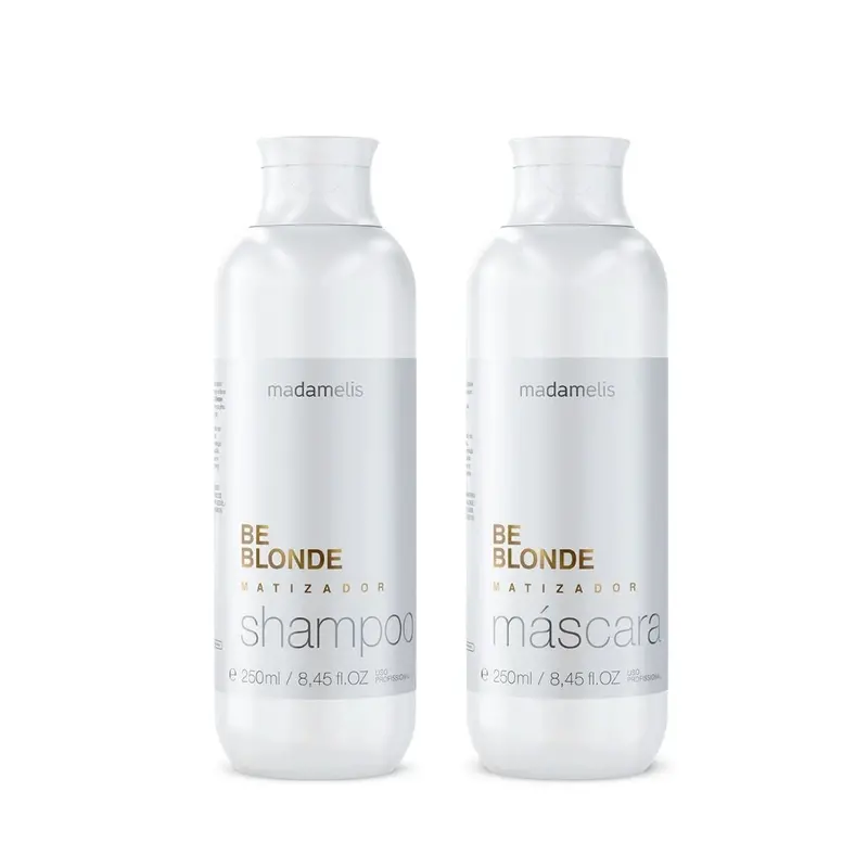Be Blonde Toning Home Care Hair Color Maintenance Kit 2X 250 Madamelis 1
