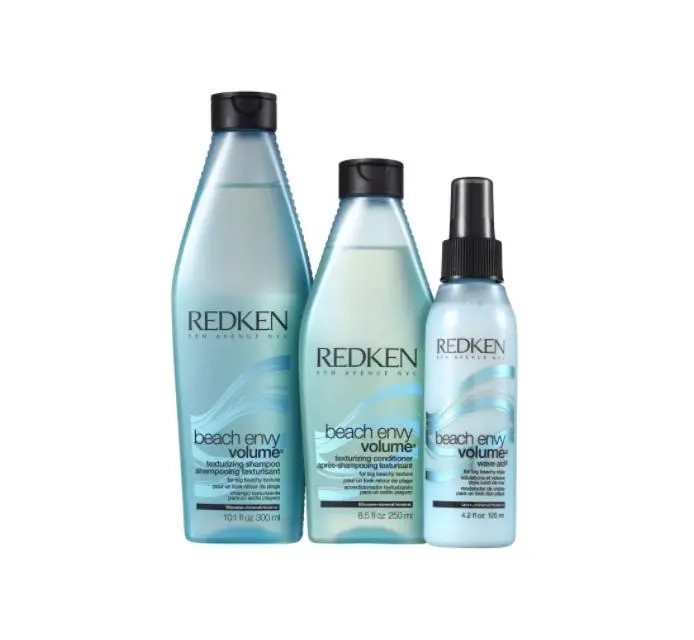 Beach Envy Hair Volume Texturizing Treatment Filloxane Kit 3 Itens - Redken 1