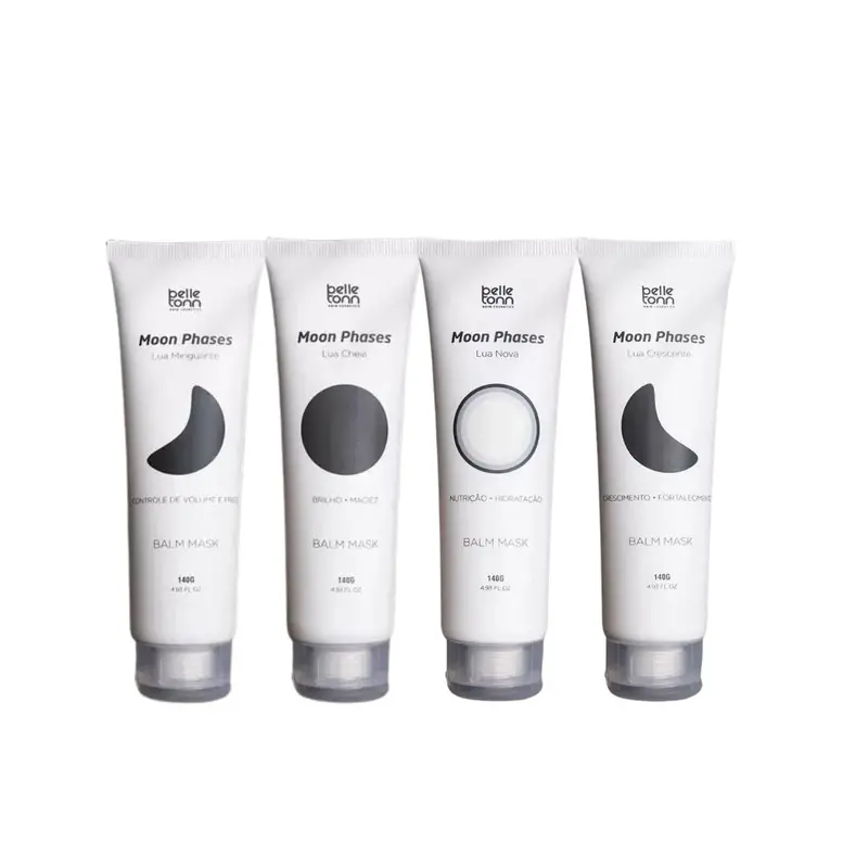 Belle Tonn Moon Phases Balm Mask Hair Treatment Maintenance Kit 4X140g 1