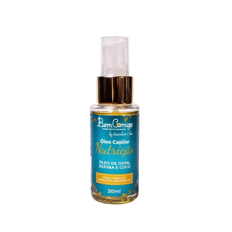 Bem Comigo Hair Nourishing Oil Ojon Jojoba Coconut 30Ml- Kamaleão Color 1
