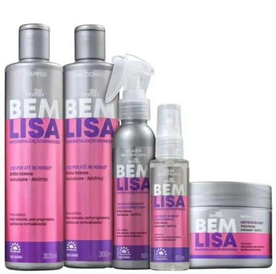 Bem Lisa Softness Repairing Nanocrystallization Treatment Kit 5 Products - Griffus 1