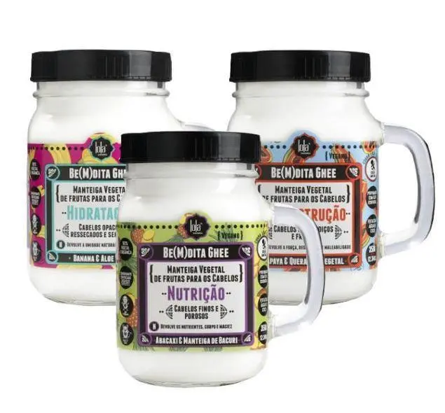 Be(M)Dita Ghee Vegetable Butter Capillary Treatment Mask 3X350g - Lola Cosmetics 1