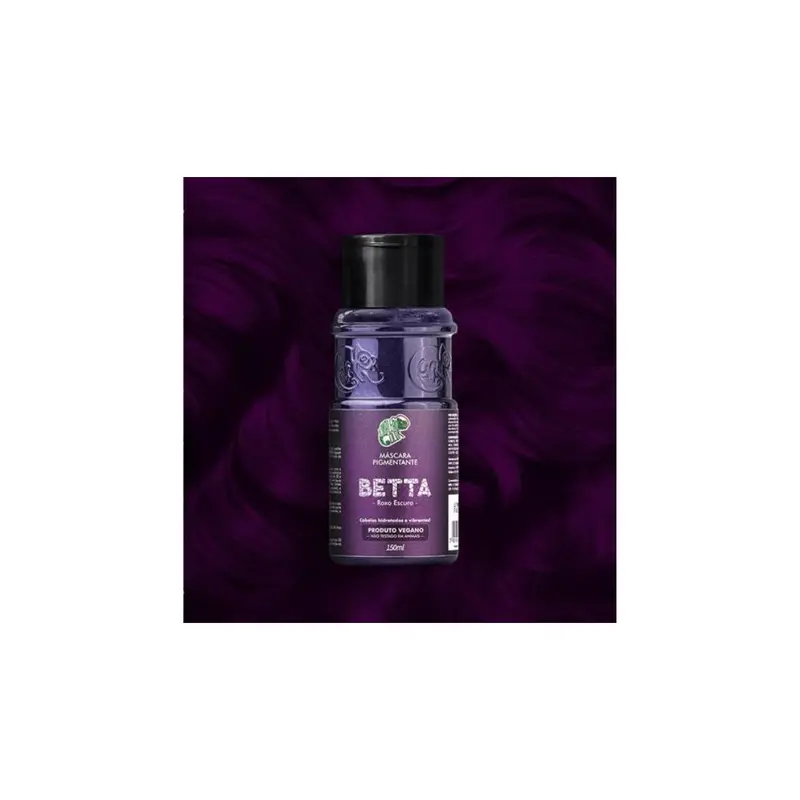 Betta Purple Tinting Pigment + Diluter Cream Hair Color Kit 2X 150Ml Kamaleao 2