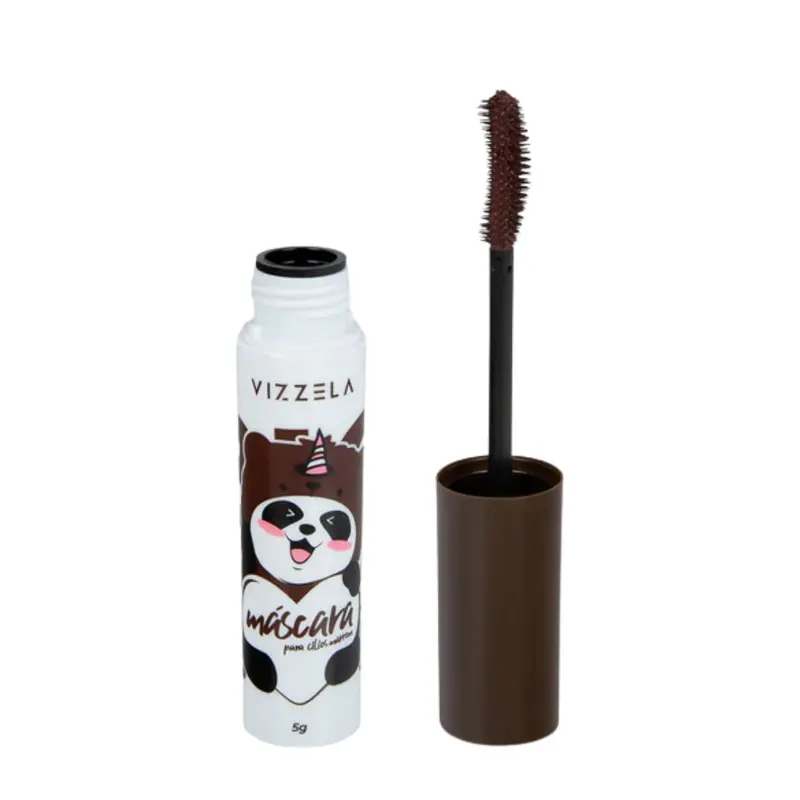 Big No Panda Brown Eye Makeup Mascara Volume Definition Vizzela 5G 1