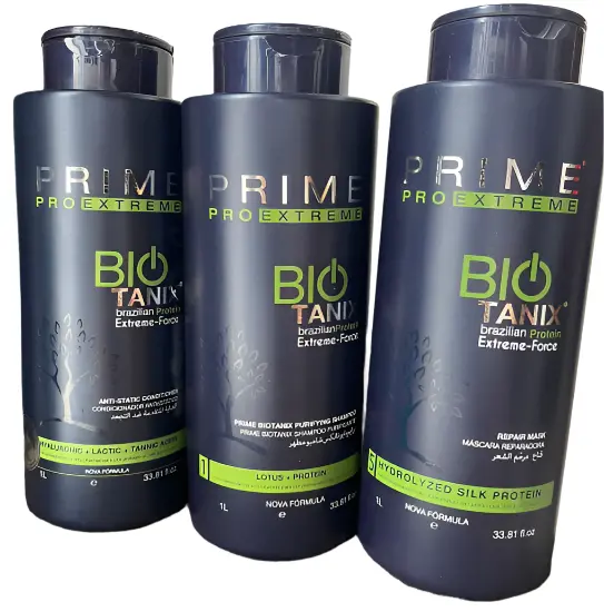 Bio Tanix Extreme Formaldehyde-Free Hair Smoothing Kit 3 X 1L - Prime Pro 1