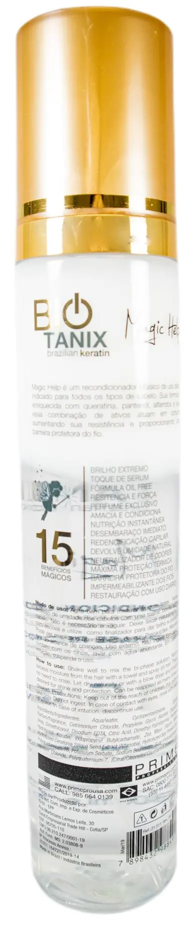 Bio Tanix Magic Help Brazilian Protein 300Ml - Prime Pro 2