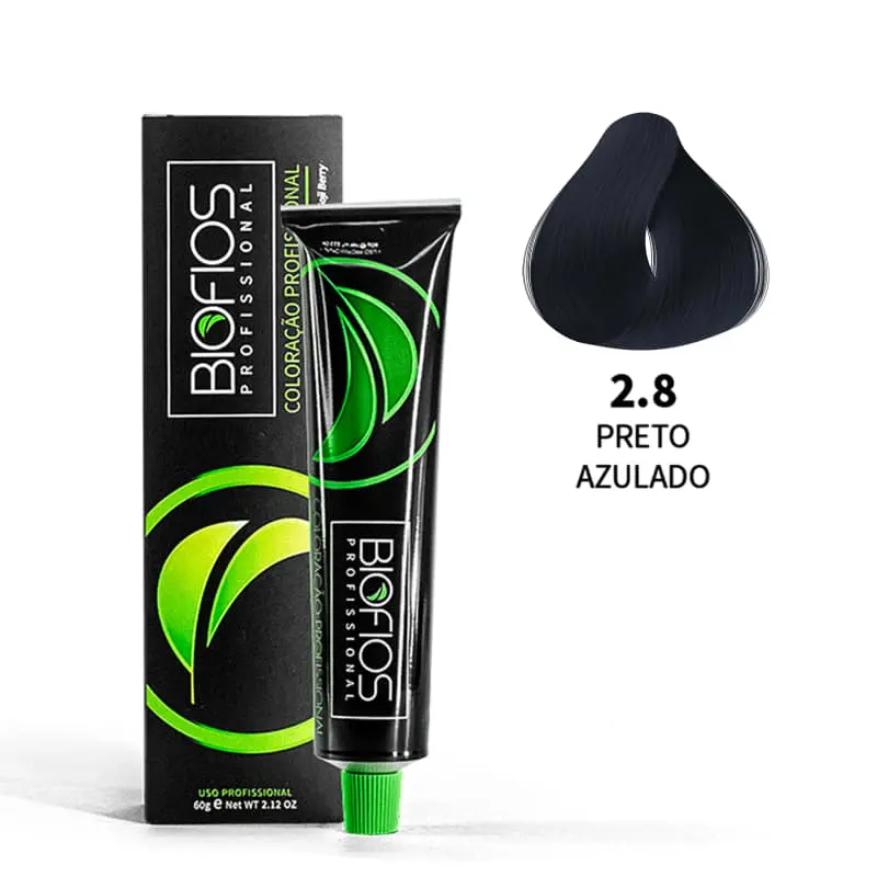 Biofios Profissional 2.8 Blue Black- Permanent Coloring 60G 1