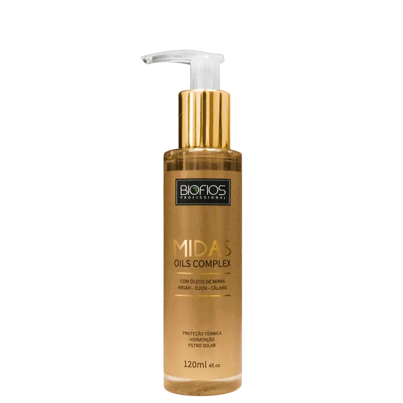 Biofios Profissional Midas Oils Complex- Thermal Protector Finisher 120Ml 1
