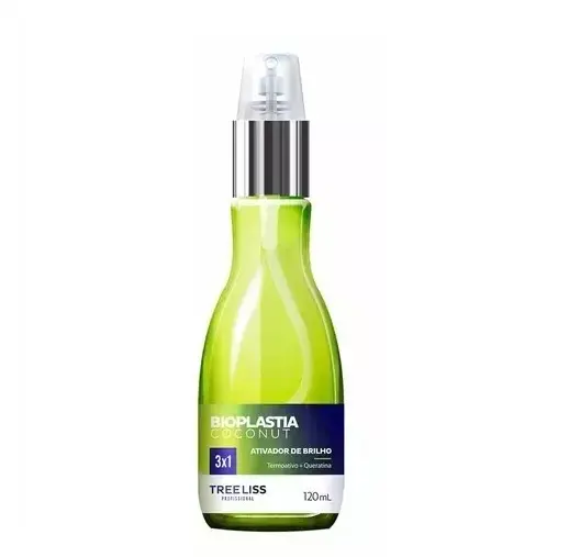 Bioplasty Coconut 3 In 1 Shine Activator Spray 120 Ml - Tree Liss 1