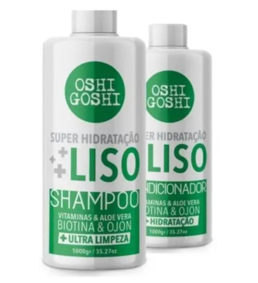 Biotin Ojon Aloe Vera Multifunctional Smooth Hydration Kit 2X1l - Oshi Goshi 1