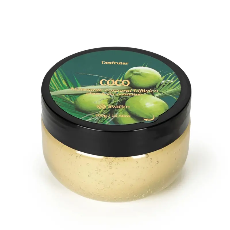 Biphasic Coconut Body Moisturizer Skin Care Hydration Cream 300G Avatim 1
