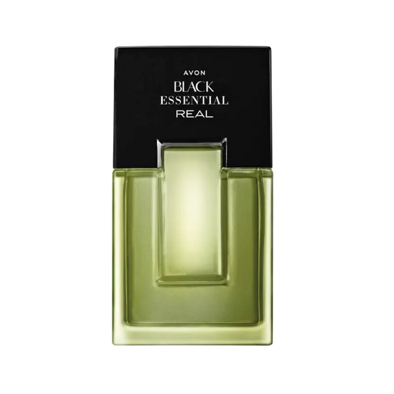 Black Essential Real Deo Cologne Woody Aromatic Body Fragance 100Ml Avon 1