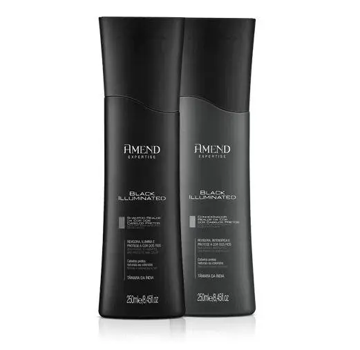 Black Illuminated India's Tamara Sunscreen Color Enhancement Kit 2X250 - Amend 1