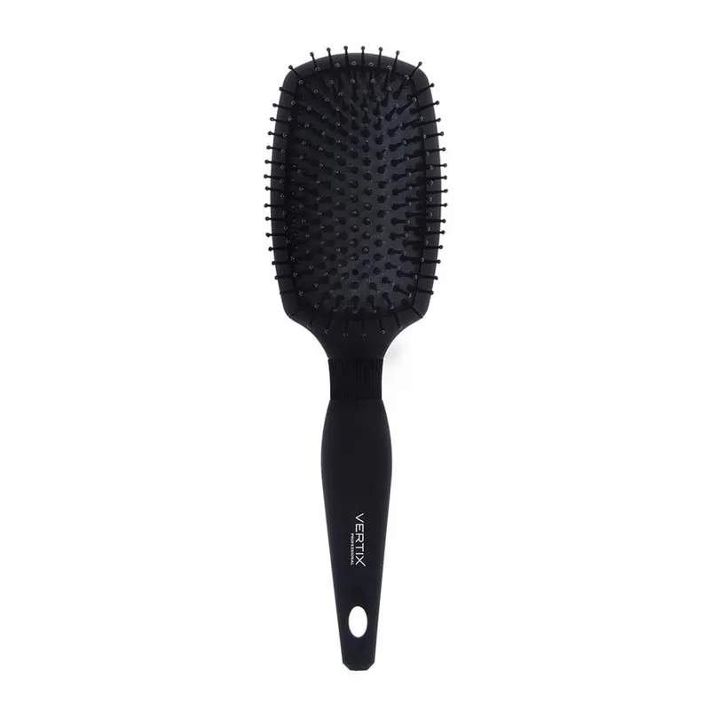 Black Mid Racket Detangle Hair Brush  - Vertix Professional 1