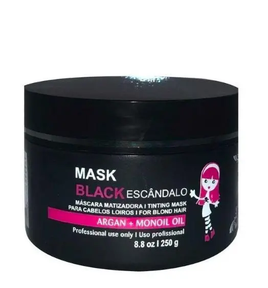 Black Tinting Scandalous Argan Monoi Oil Blondes Mask 250G - Maria Escandalosa 1