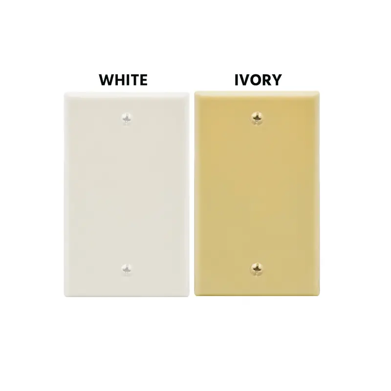 Blank Wall Plate Smooth Face 1