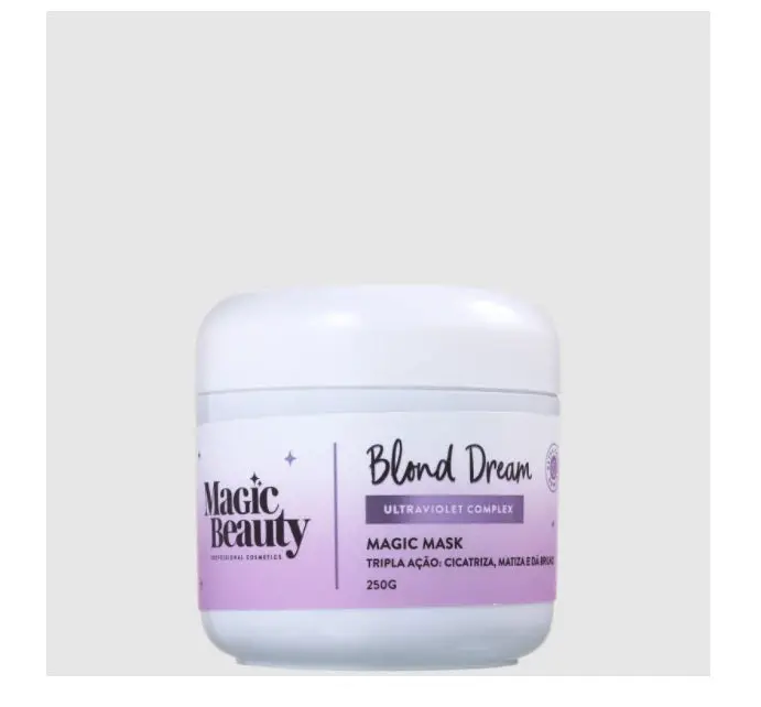 Blond Dream Ultra Violet Complex Tinting Neutralizing Mask 250G - Magic Beauty 1