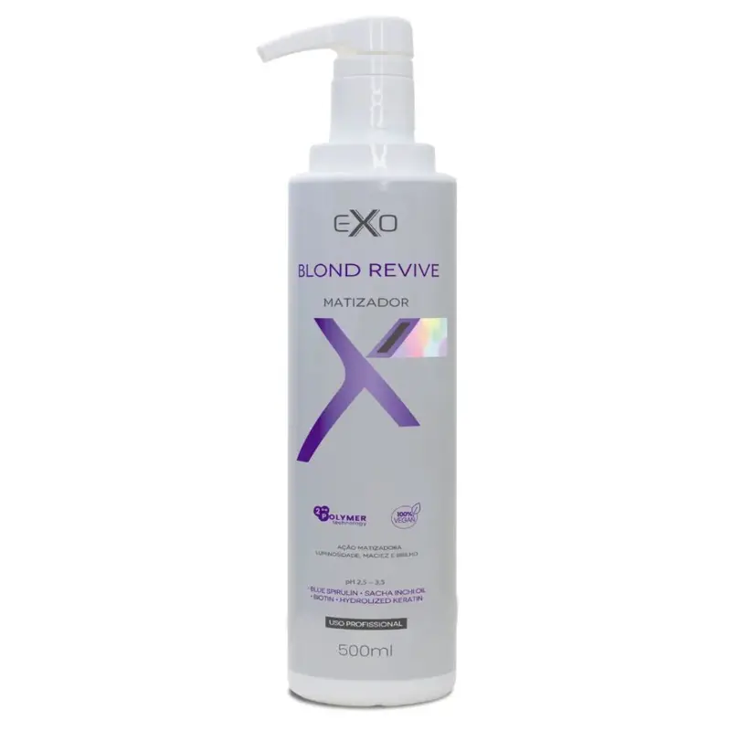 Blond Revive Hair Toner Color Maintenance Treatment 500Ml Exo Hair 1