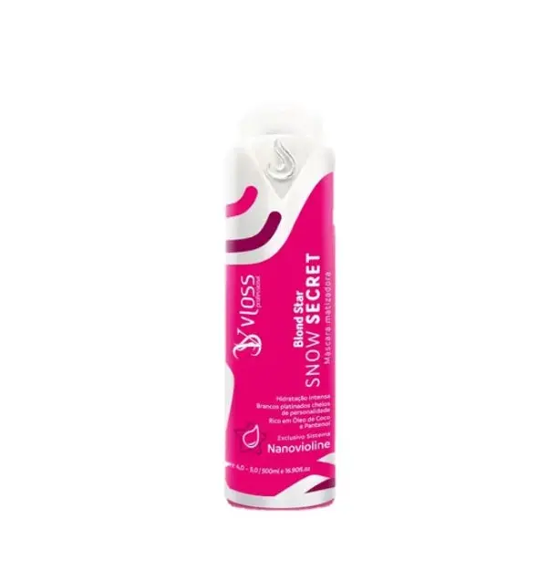 Blond Star Snow Secret Tinting Mask Color Maintenance Treatment 500Ml - Vloss 1
