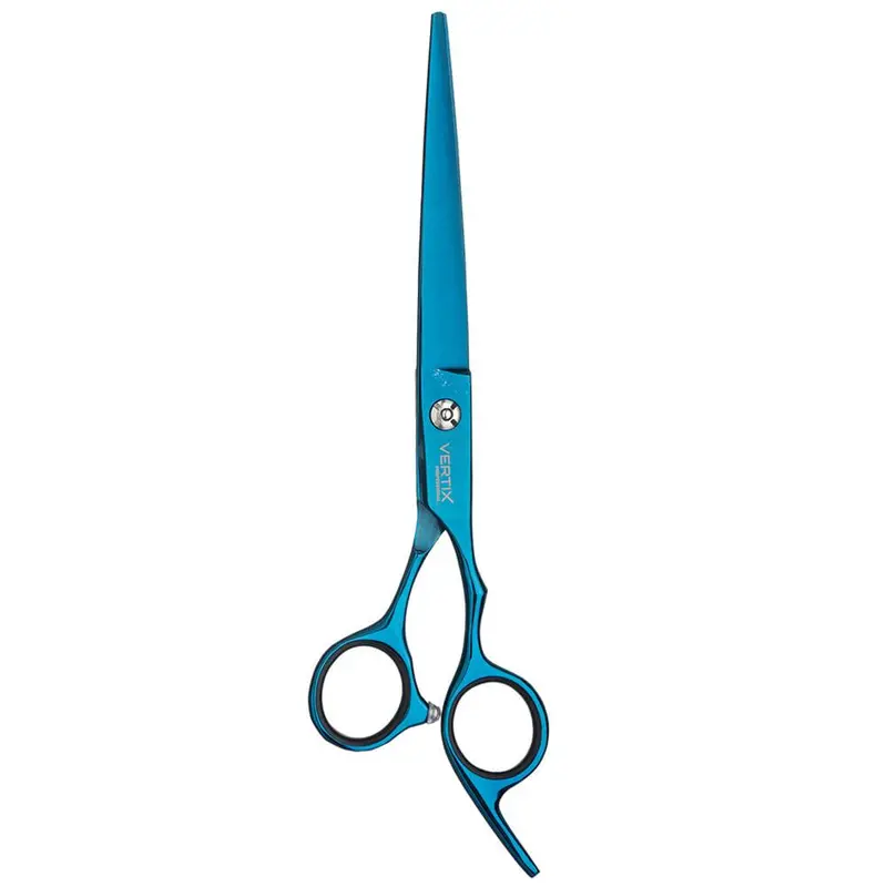 Blue Titanium Laser Scissors 7.0 Hair Shear - Vertix Professional 1