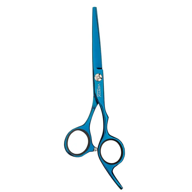 Blue Titanium Razor Scissors 5.5 Hair Shear  - Vertix Professional 1