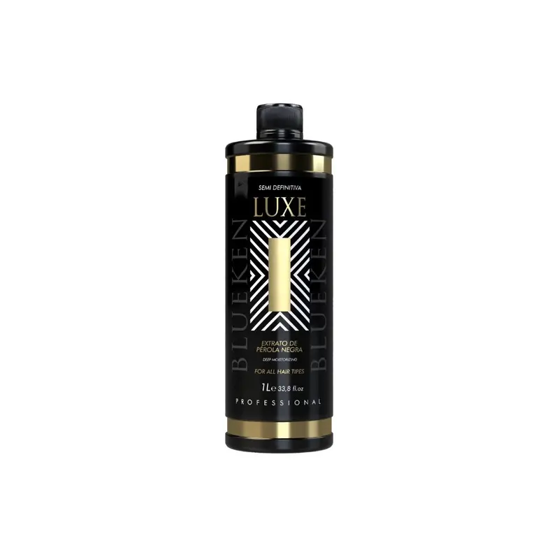 Blueken Luxe Semi Definitive Hair Straightening Volume Reducer Progressive Brush 1L 1