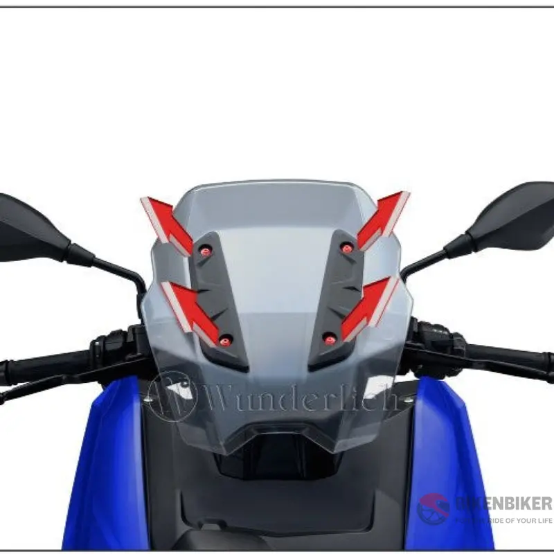 Bmw C 400 X Ergonomics - "Marathon" Windscreen - Wunderlich 1