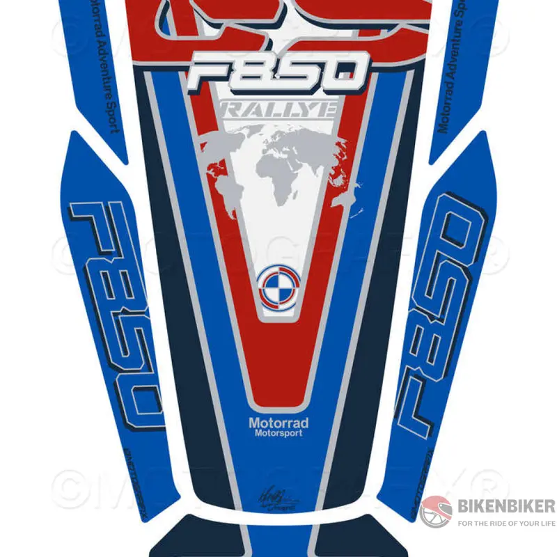 Bmw F850gs Adventure 2019 2020 Motorcycle Tank Pad Protector 3D Gel Tb047rly Motografix 1