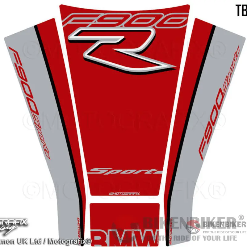 Bmw F900r F900 R 2020 2021 Motorcycle Tank Pad Protector Motografix 3D Gel Tb049r-Motografix 1