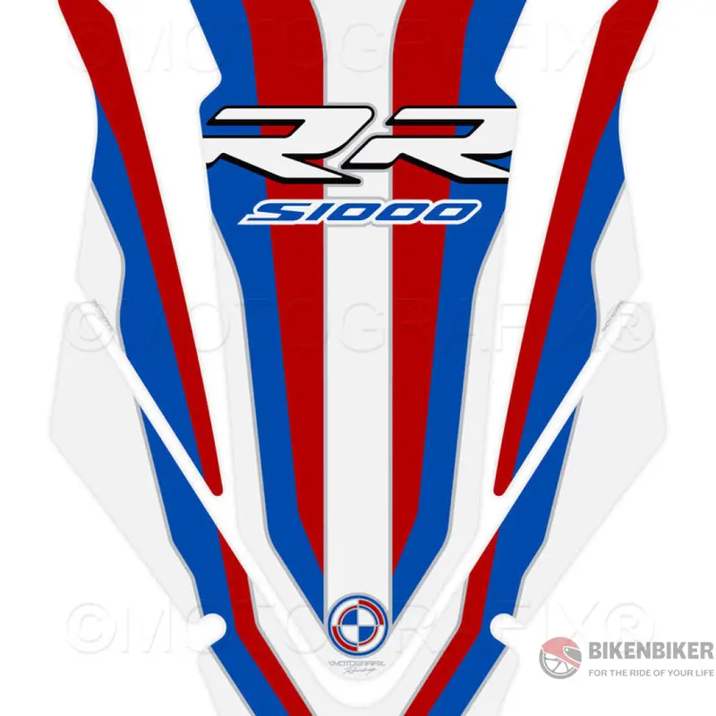Bmw S1000rr 2019 Motorsport Motorcycle Tank Pad Protector 3D Gel Tb043ms Motografix 1