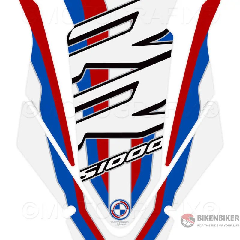 Bmw S1000rr 2019 Motorsport Motorcycle Tank Pad Protector 3D Gel Tb043msrr Motografix 1
