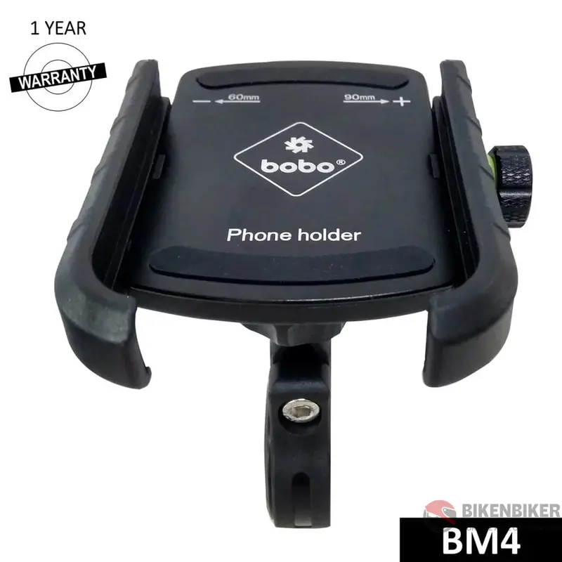 Bobo Bm4 Jaw-Grip Phone Holder Mount(Black)-Bobogears 1