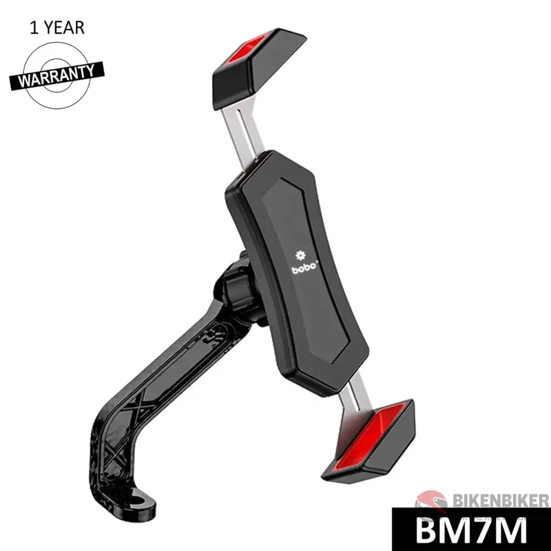 Bobo Bm7 Diagonal-Grip Mobile Phone Holder Mount (Black)-Bobogears 1