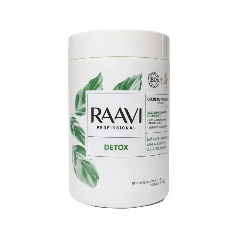 Body Drainage Massage Relaxing Cream Skin Care Blood Circulation 1Kg Raavi 1