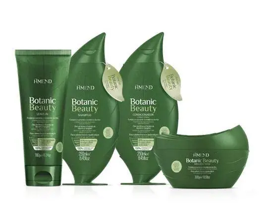 Botanic Beauty Monoi Rosemary Ginger Treatment Weak Hair Kit 4 Prod. - Amend 1