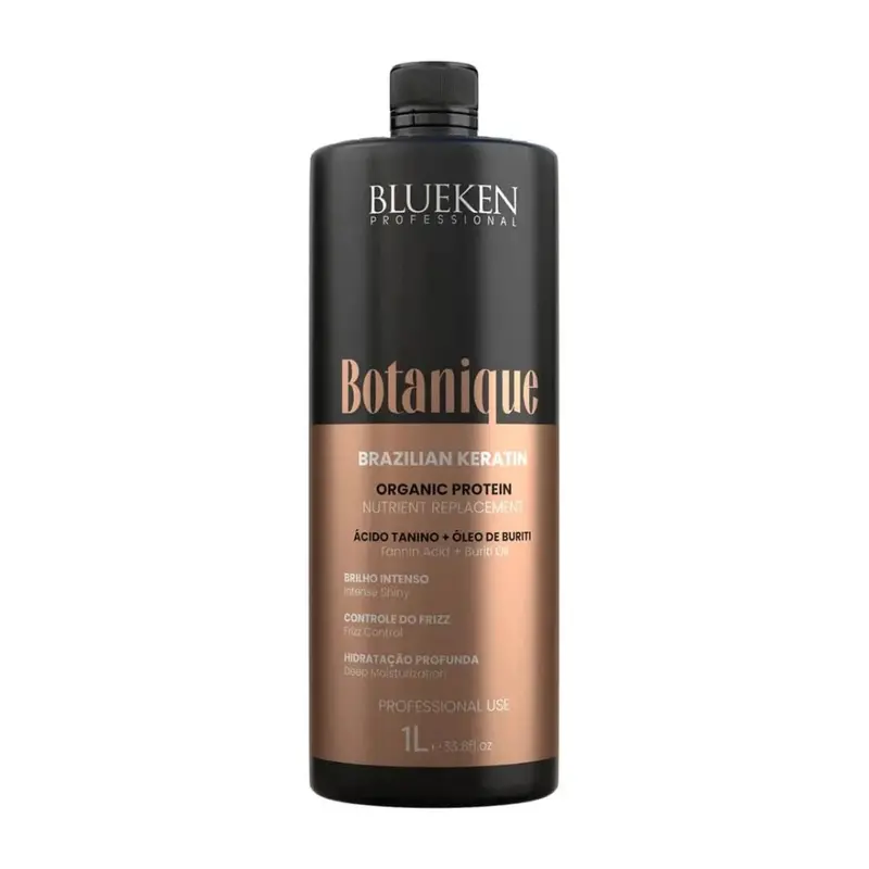 Botanique Organic Protein Keratin Tanino Buriti Progressive Brush 1L Blueken 1