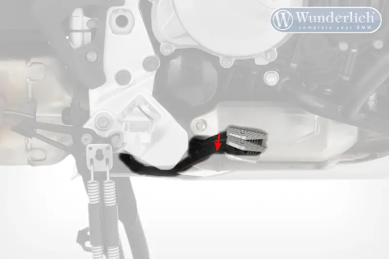 Brake Lever Lowering Kit - Wunderlich 1